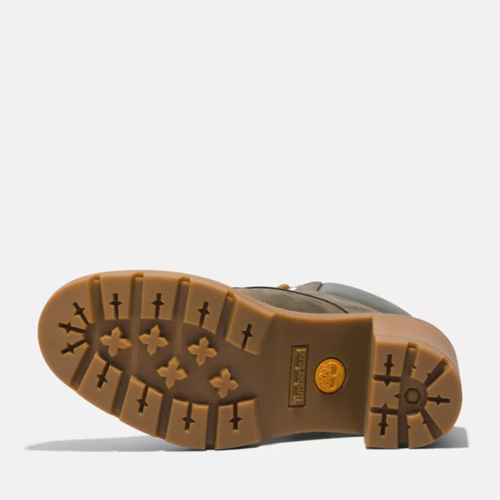 Allington Height Lace-Up Boot for Women in Dark Green