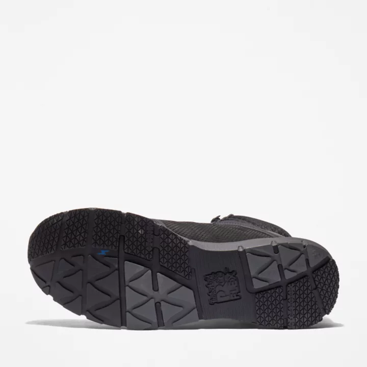 Radius Alloy-Toe Work Boot for Men in Black