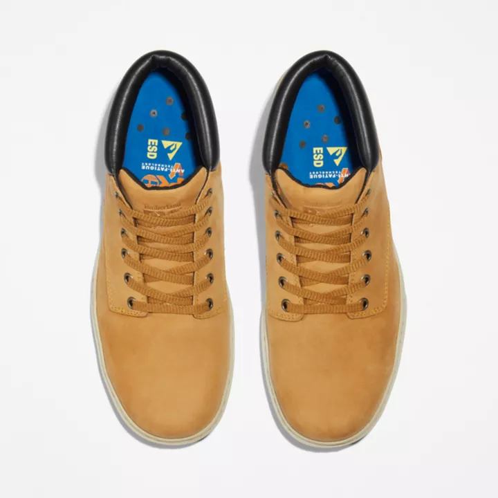 Timberland PRO Disruptor Steel-toe Chukka Work Boot for Men in Yellow