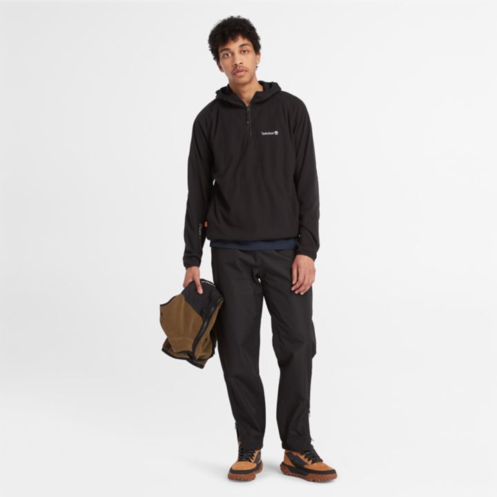 Polartec Fleece Hoodie for Men in Black