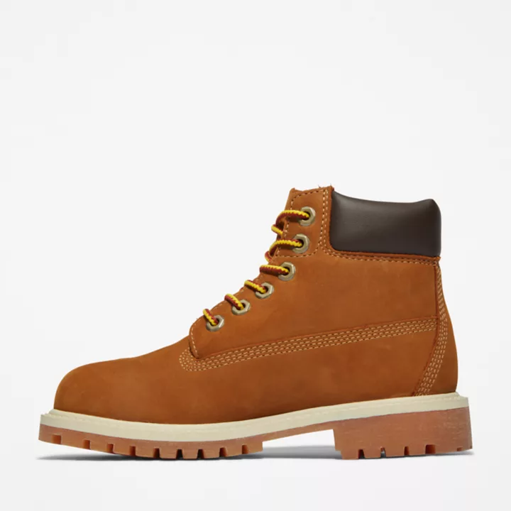 Timberland Premium 6 Inch Boot for Youth in Brown