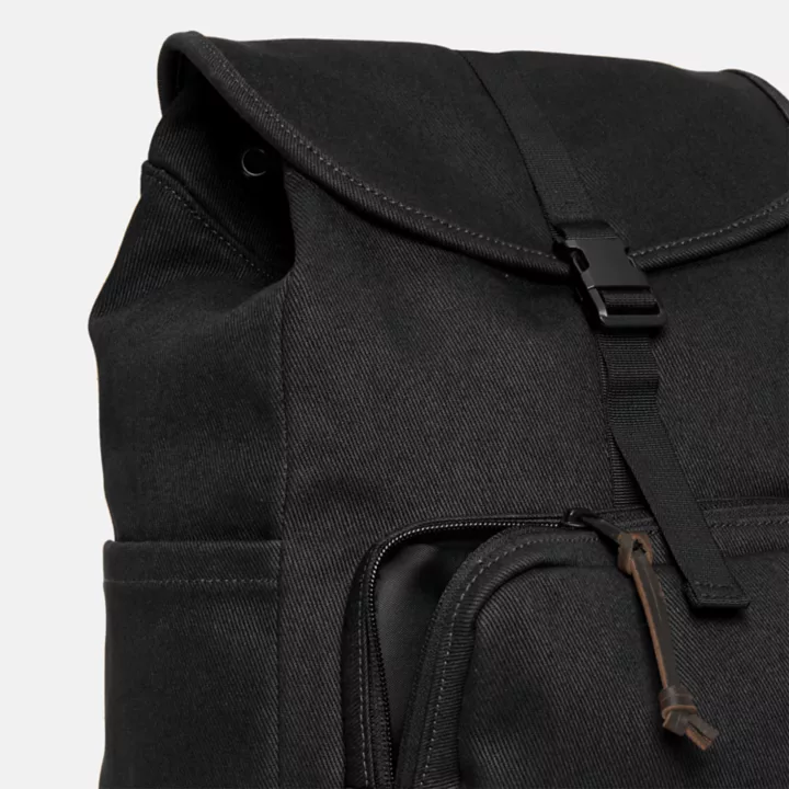 Canvas Backpack for Women in Black