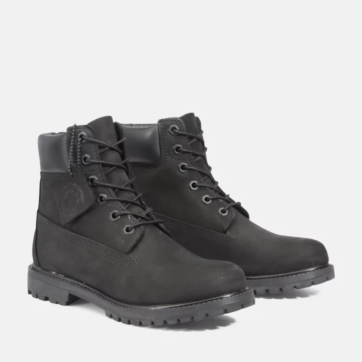 Timberland Premium 6 Inch Waterproof Boot for Women in Black