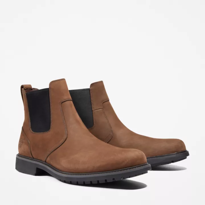 Stormbucks Chelsea Boot for Men in Dark Brown