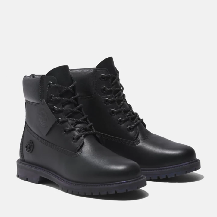 Timberland Premium 6 Inch Waterproof Boot for Women in Black