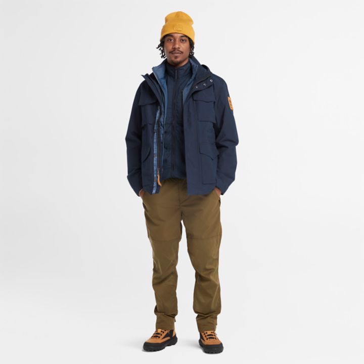 Abington 3-in-1 Field Jacket for Men in Navy