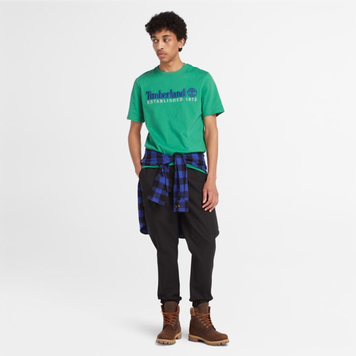 Est. 1973 Crew T-Shirt for Men in Green