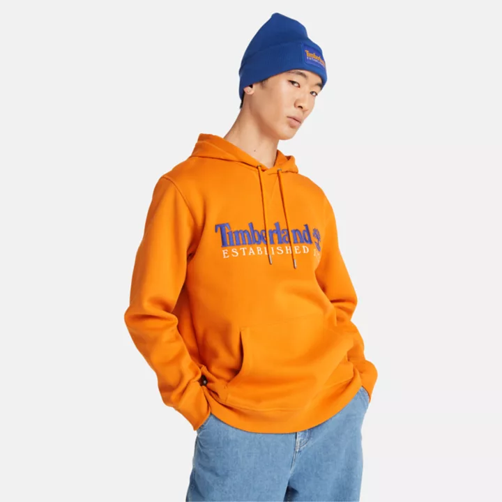 Timberland 50th Anniversary Hoodie Sweatshirt in Orange