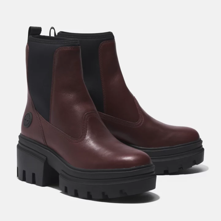 Everleigh Chelsea Boot for Women in Burgundy