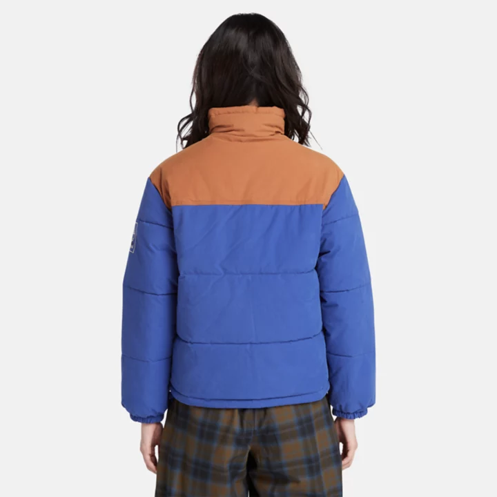 Mountain Welsh Puffer Jacket for Women in Blue