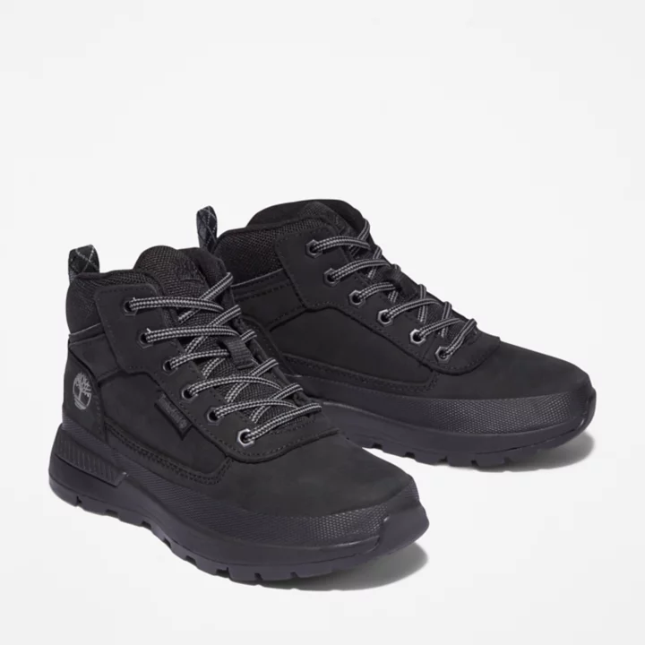 Field Trekker Chukka for Youth in Black