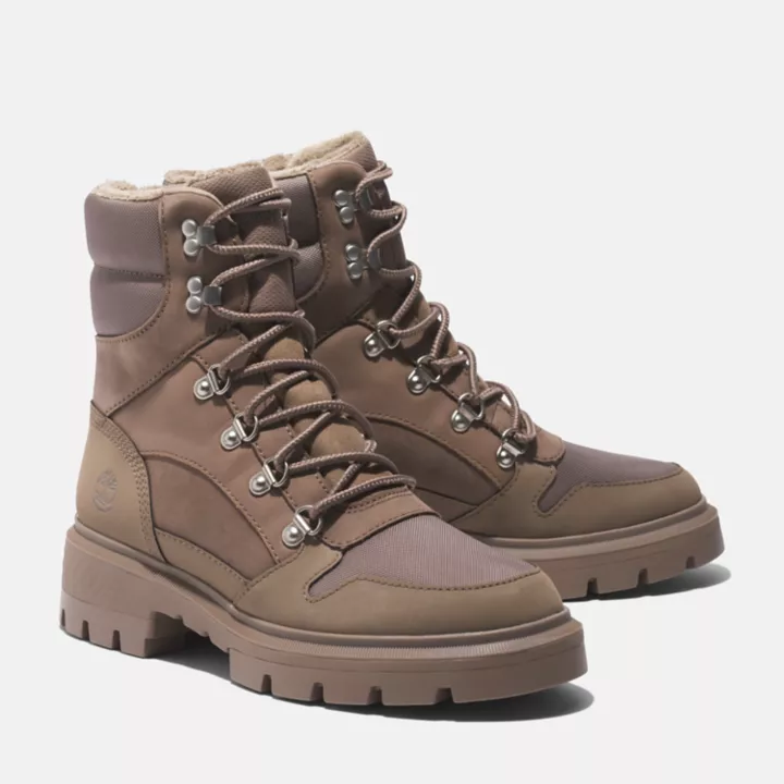 Cortina Valley Waterproof Warm Lined Boot for Women in Beige