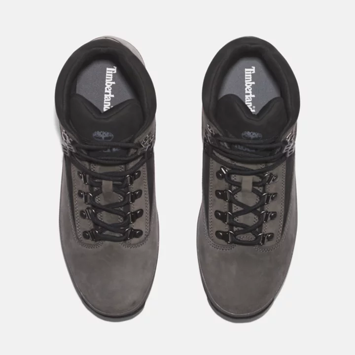 Euro Hiker Leather Boot for Men in Grey