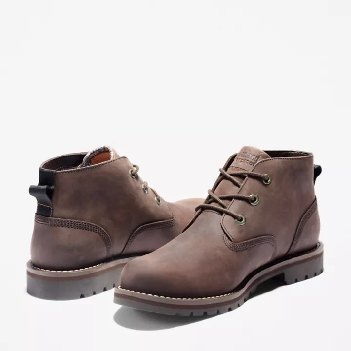Larchmont II Waterproof Chukka Boot for Men in Dark Brown