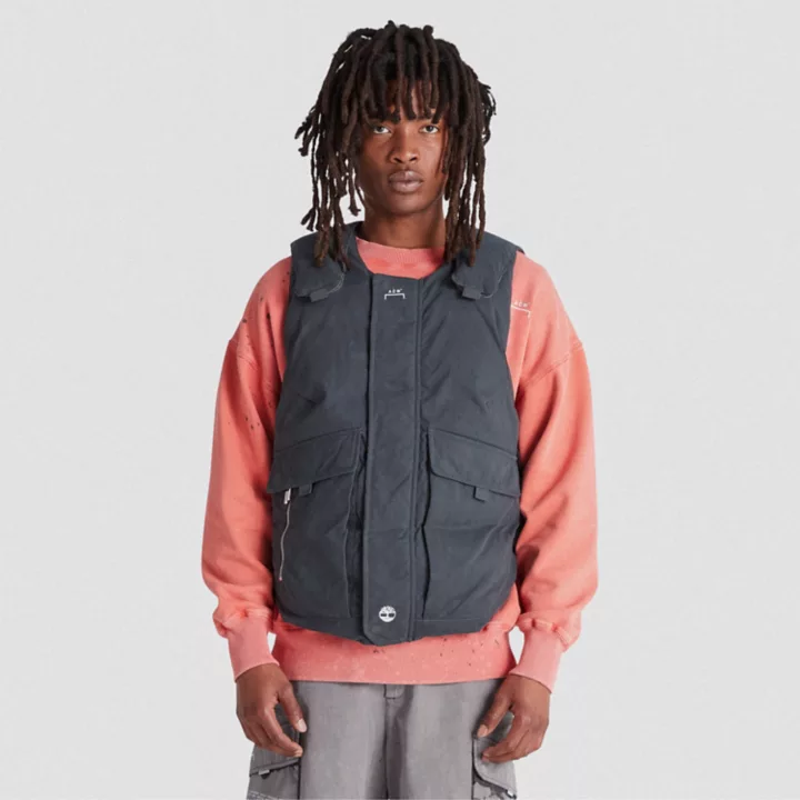 All Gender Timberland x A-COLD-WALL* Future73 Insulated Gilet in Dark Grey