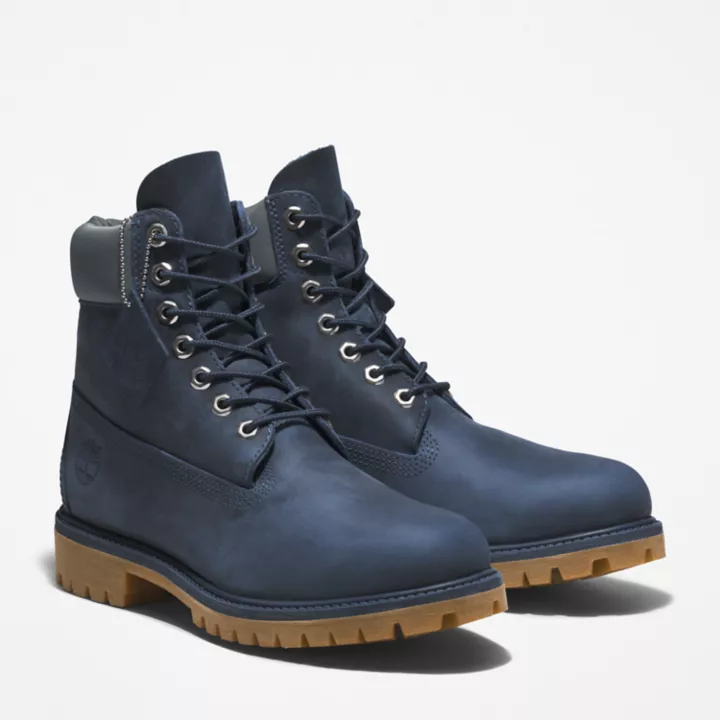 Bottine 6-inch Timberland Premium pour homme en bleu marine