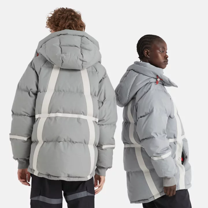 Timberland x Raeburn Puffer Jacket in Grey