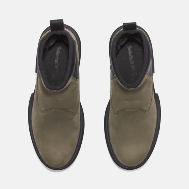 Everleigh Chelsea Boot for Women in Dark Green