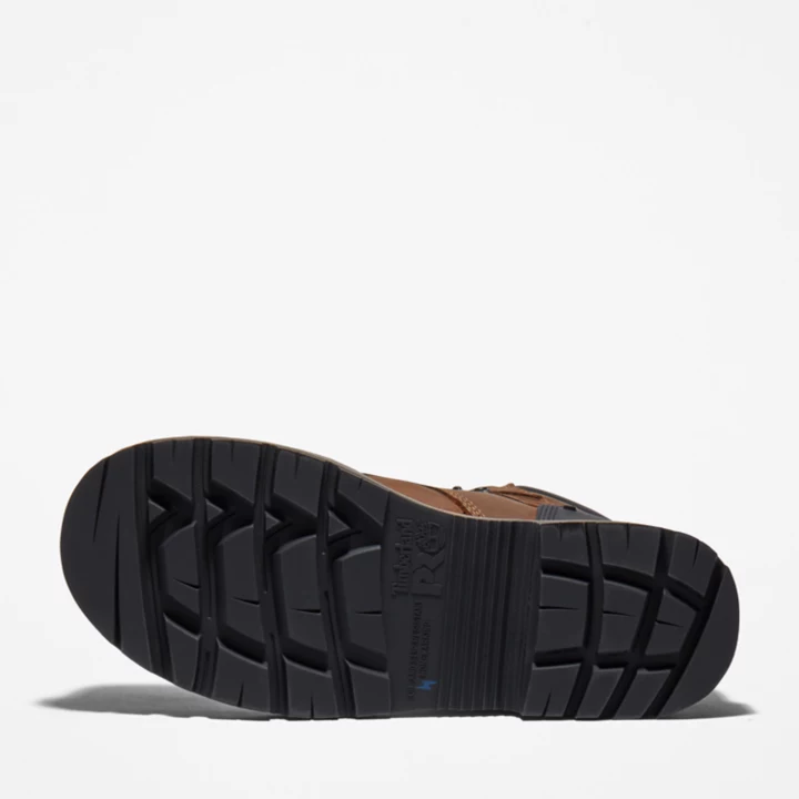 Ballast 6 Inch Comp-toe Work Boot for Men in Brown