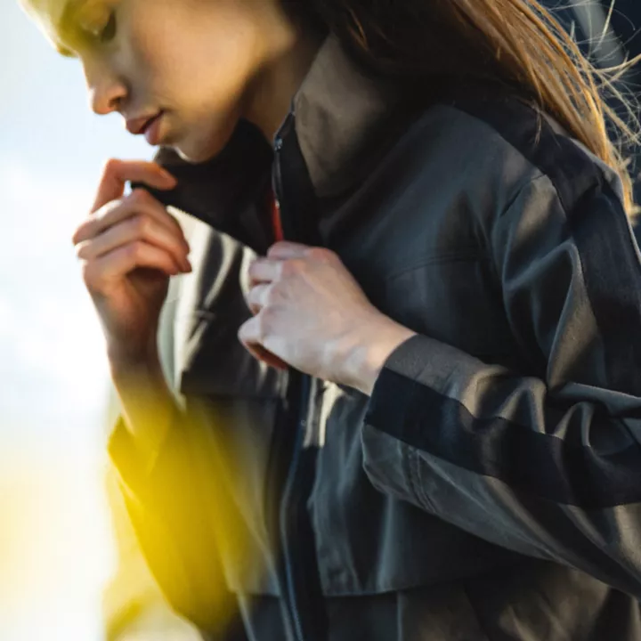 Timberland x Icebreaker  Merino Cotton Jacket for Women in Dark Grey