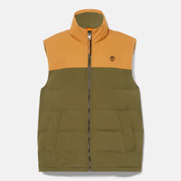 Welch Mountain Puffer Vest for Men in Green