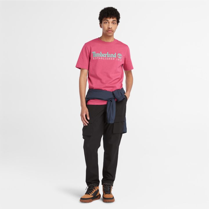 Est. 1973 Crew T-Shirt for Men in Pink