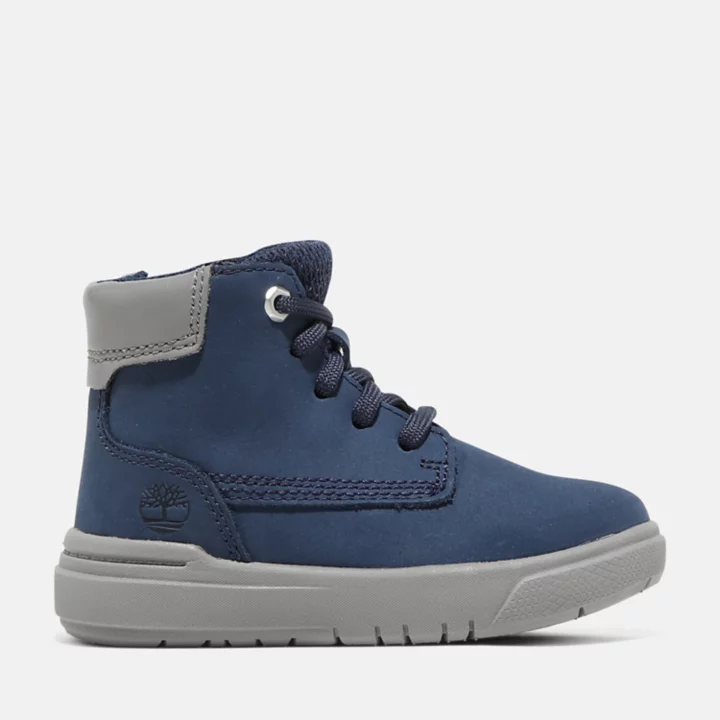 Seneca Bay 6 Inch Side-Zip Boot for Toddler in Navy