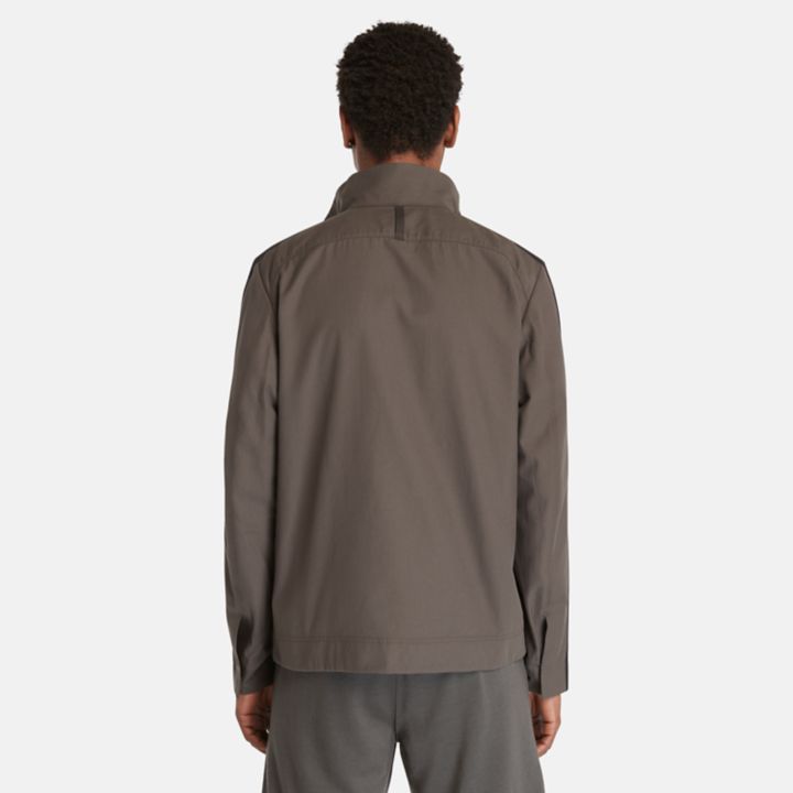 Timberland x Icebreaker Merino Cotton Jacket for Men in Dark Grey