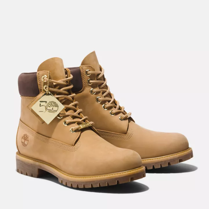 Timberland 50th Edition Butters 6-Inch Boot imperméables pour homme en Golden Butter