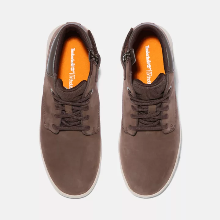 Seneca Bay Chukka Boot for Junior in Dark Brown