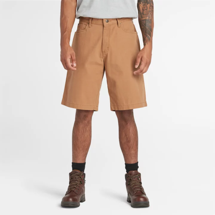 Timberland PRO Son-Of-A-Short Work Shorts for Men in Dark Yellow