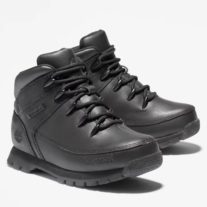 Euro Sprint Mid Hiker for Youth in Black