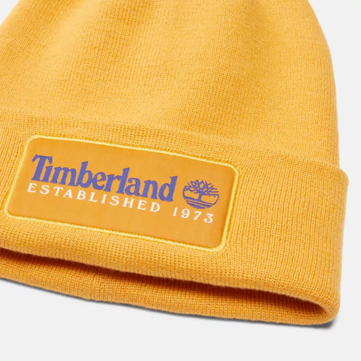 Colour Blast Beanie in Orange