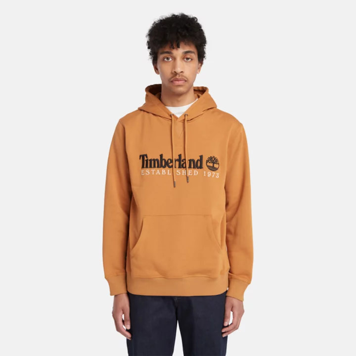 50th Anniversary Hoodie for Men in Orange