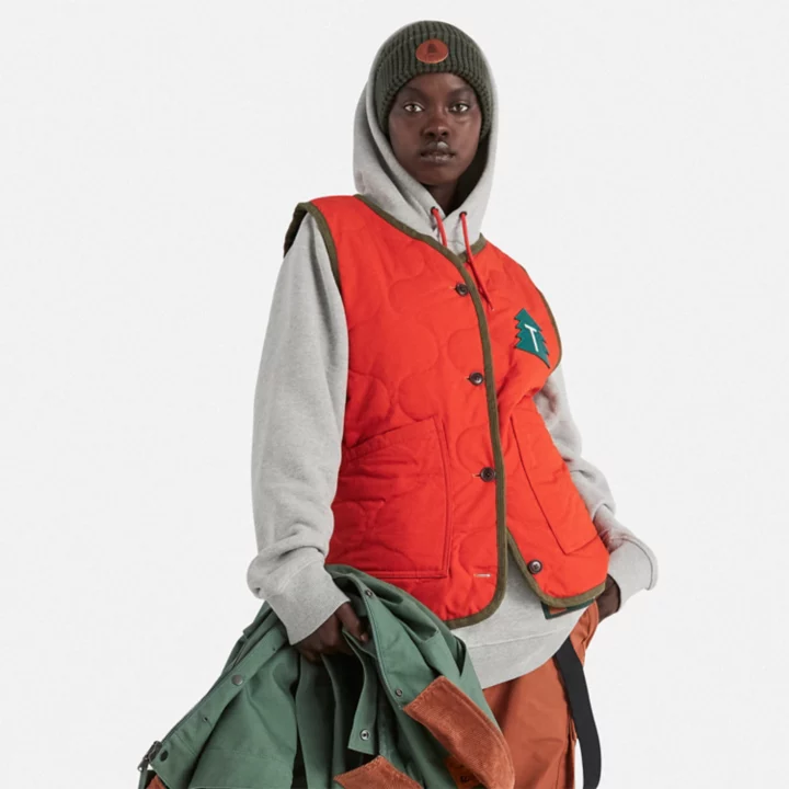 Timberland x Nina Chanel Abney 3-in-1 Chore Jacket in Green