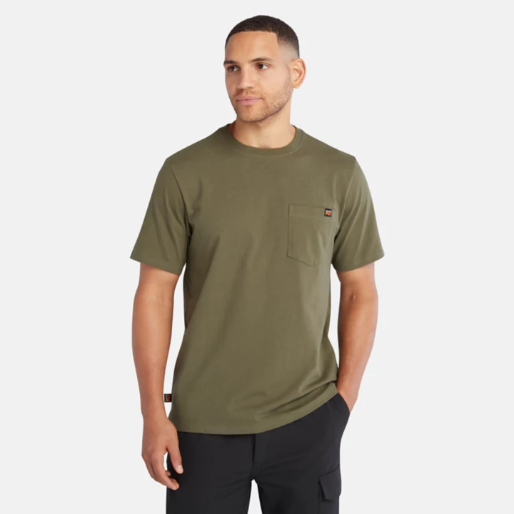 Timberland PRO Core Pocket T-Shirt for Men in Green