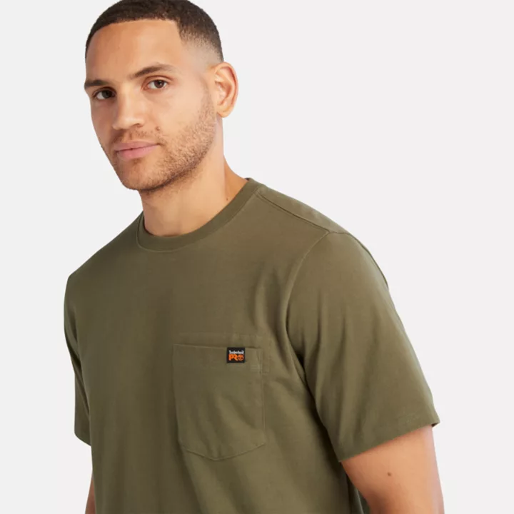 Timberland PRO Core Pocket T-Shirt for Men in Green
