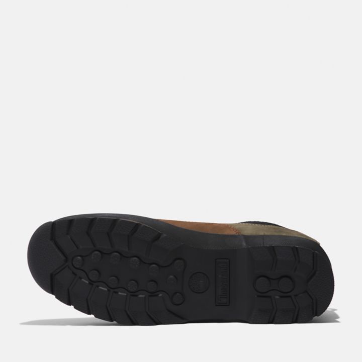 Euro Hiker Shoe for Men in Dark Green