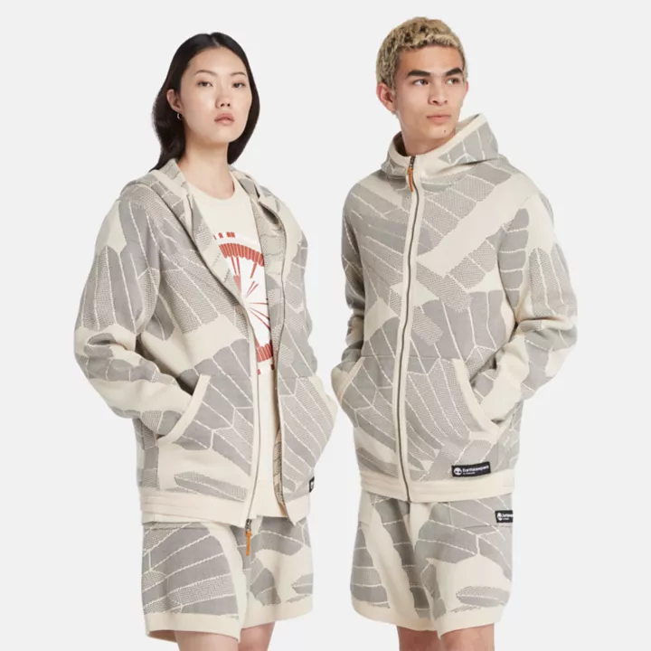 All Gender Earthkeepers by Raeburn Engineered Hoodie in Print