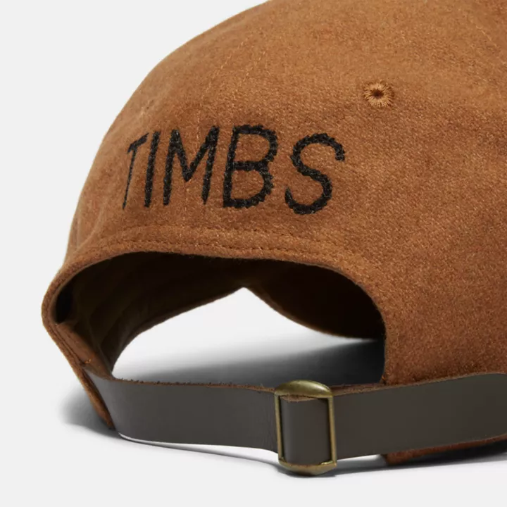 All Gender Timberland x Nina Chanel Abney Wool Cap in Terracotta