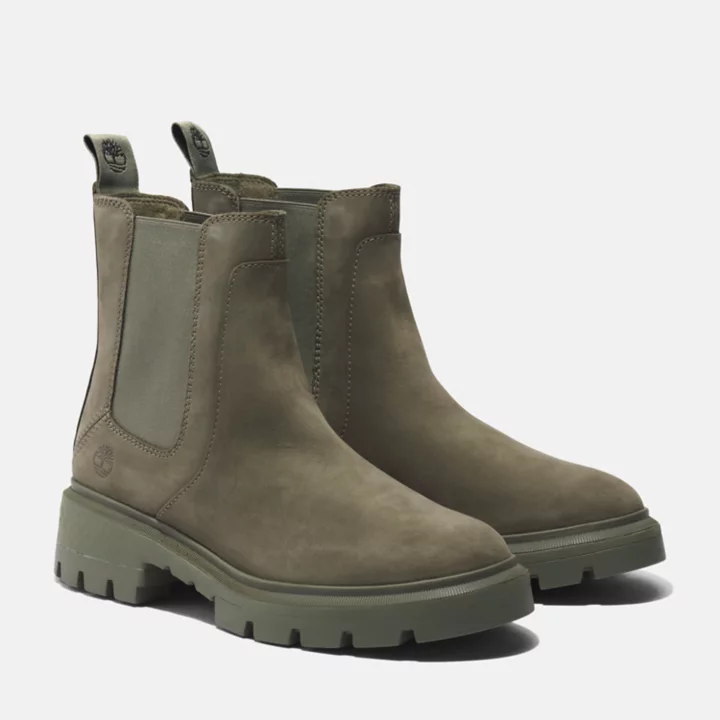 Cortina Valley Chelsea Boot for Women in Green
