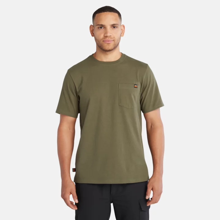Timberland PRO Core Pocket T-Shirt for Men in Green