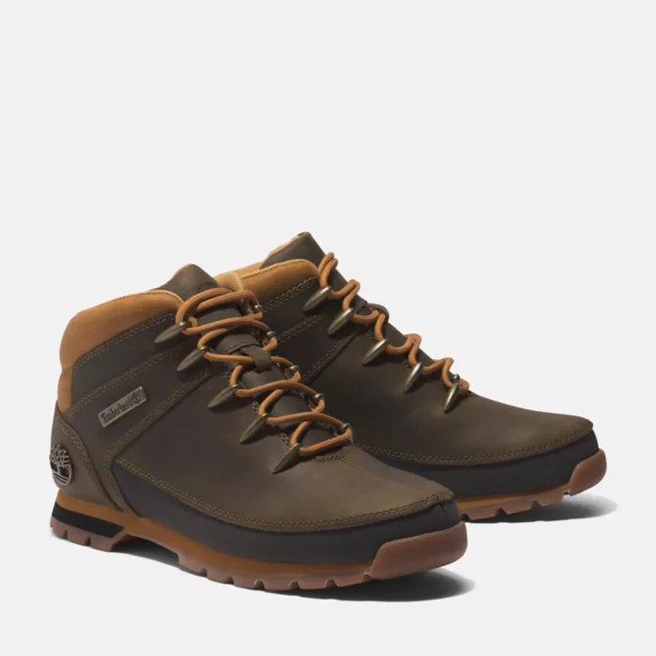 Euro Sprint Hiker for Men in Green and Yellow