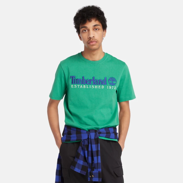 Est. 1973 Crew T-Shirt for Men in Green