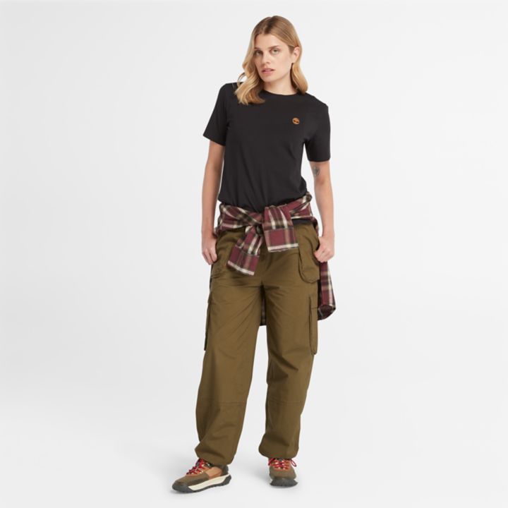 Exeter River T-Shirt for Women in Black