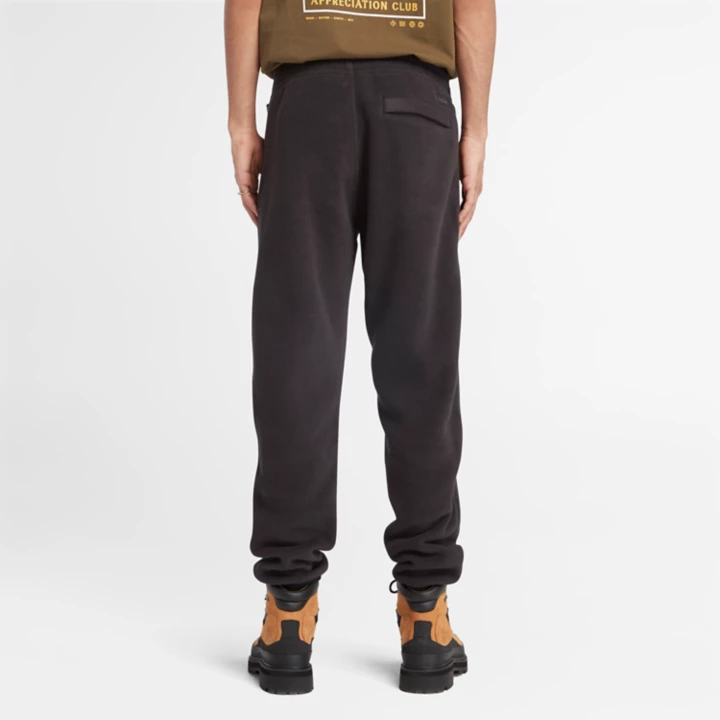 Polartec Fleece Trousers for Men in Black