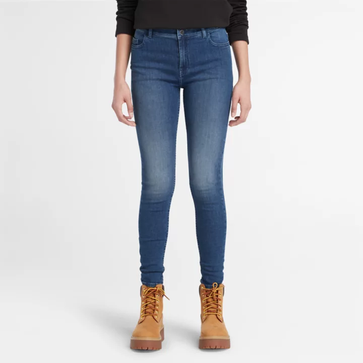 Skinny Denim Jeans for Women in Indigo