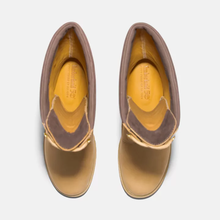 Timberland 50th Edition Butters 14-Inch Waterproof Boot for Women in Golden Butter