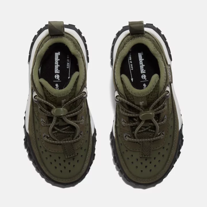 GreenStride Motion 6 Super Oxford Shoe for Toddler in Dark Green