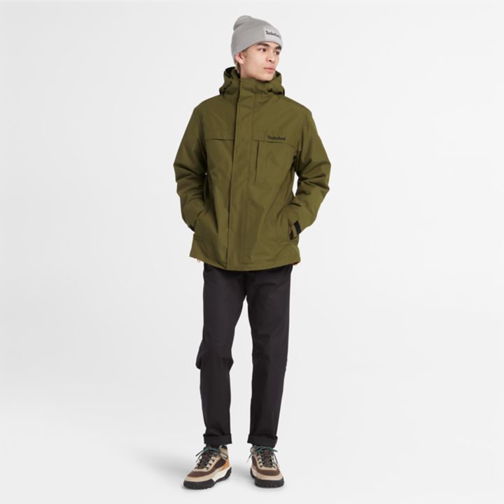 Benton Waterproof 3-in-1 Jacket for Men in Green